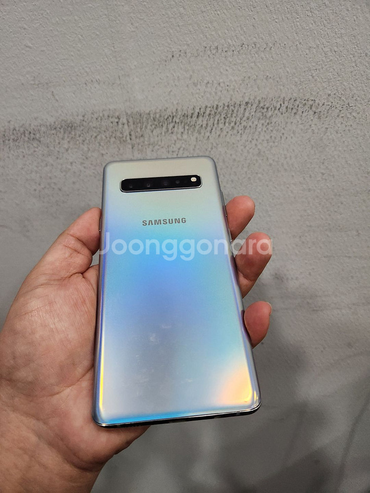 갤럭시 S105G 실버 256기가 팔아요~--2