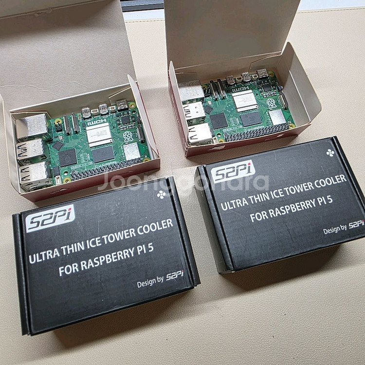 라즈베리파이 5 (8GB) + 타워 쿨러--1
