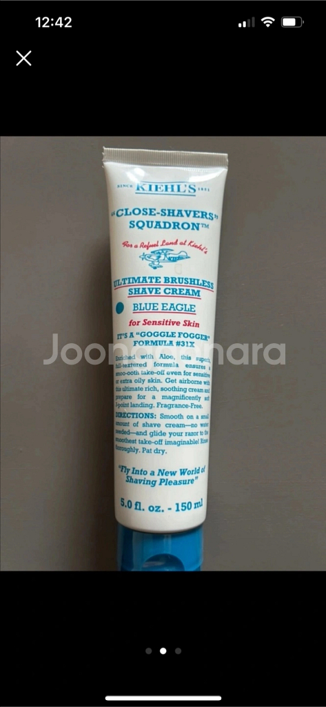 새제품) 키엘 Kiehls 키엘 면도 쉐이빙 크림--1