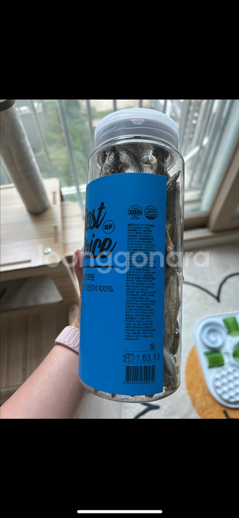 고양이 간식 열빙어 대용량--0