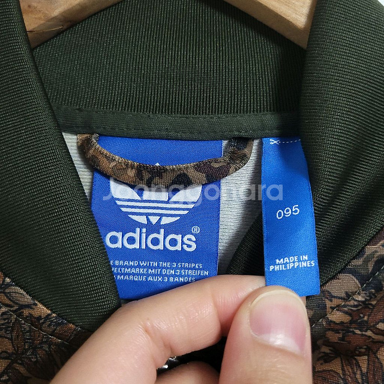 (95) ADIDAS 아디다스 트랙탑 체커 카모 져지--2