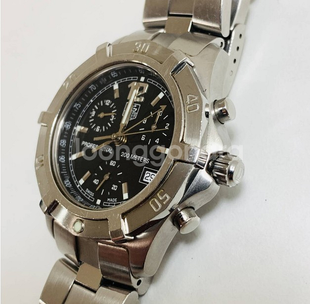 태그호이어 Tag Heuer 크로노그래프 남성용 시계--2