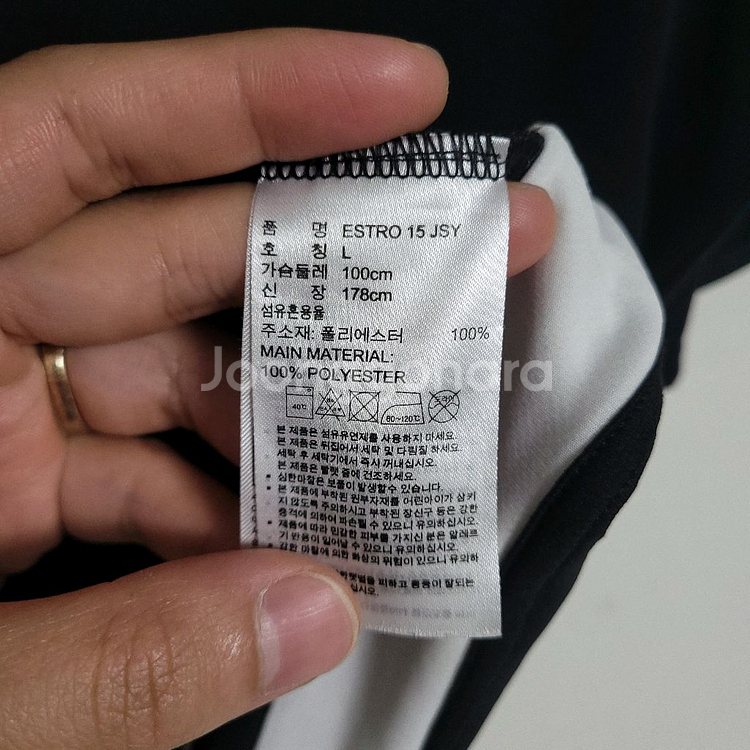 (L) ADIDAS 아디다스 삼선 기능성 반팔 티셔츠--3