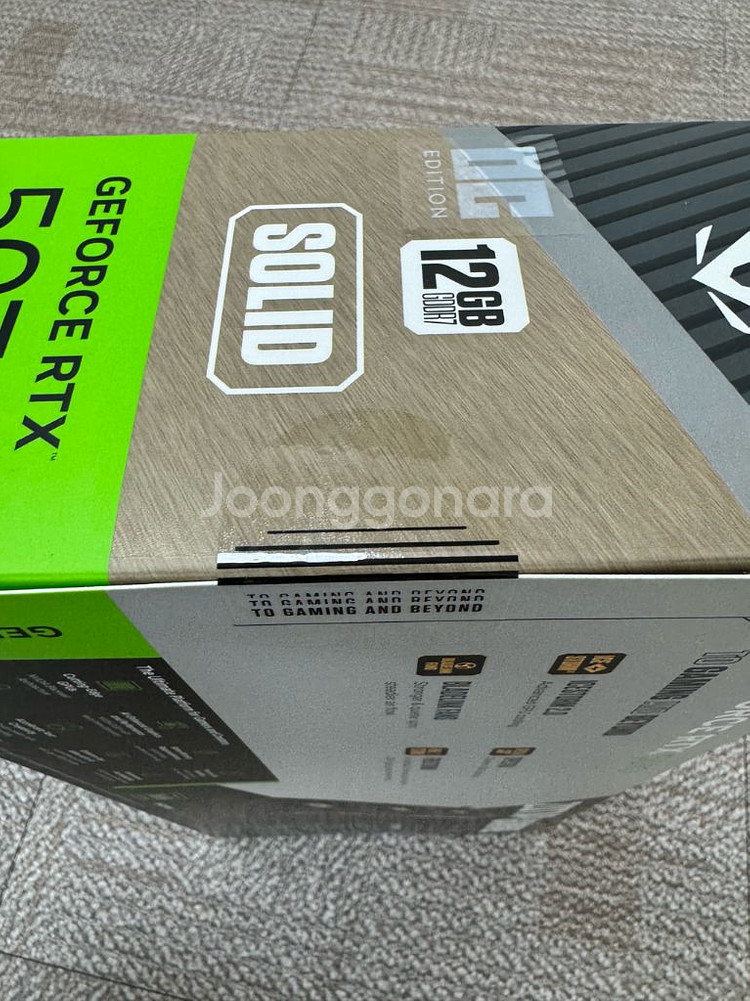 미개봉 지포스 RTX 5070 12GB--3