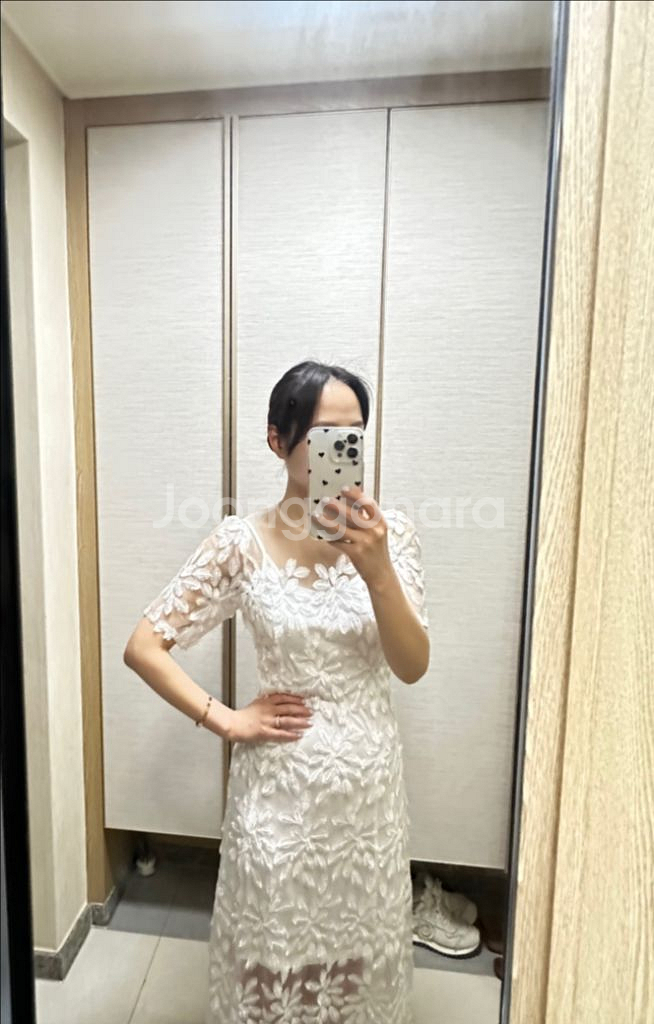 (새상품)셀프웨딩원피스.돌잔치원피스.브라이덜샤워원피스--0