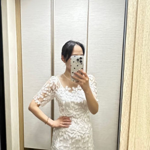 (새상품)셀프웨딩원피스.돌잔치원피스.브라이덜샤워원피스
