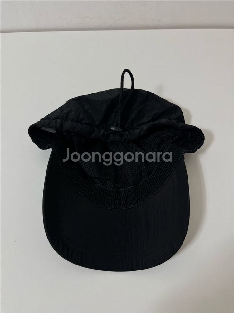 스톤아일랜드 로고 나일론 볼캡 모자--4