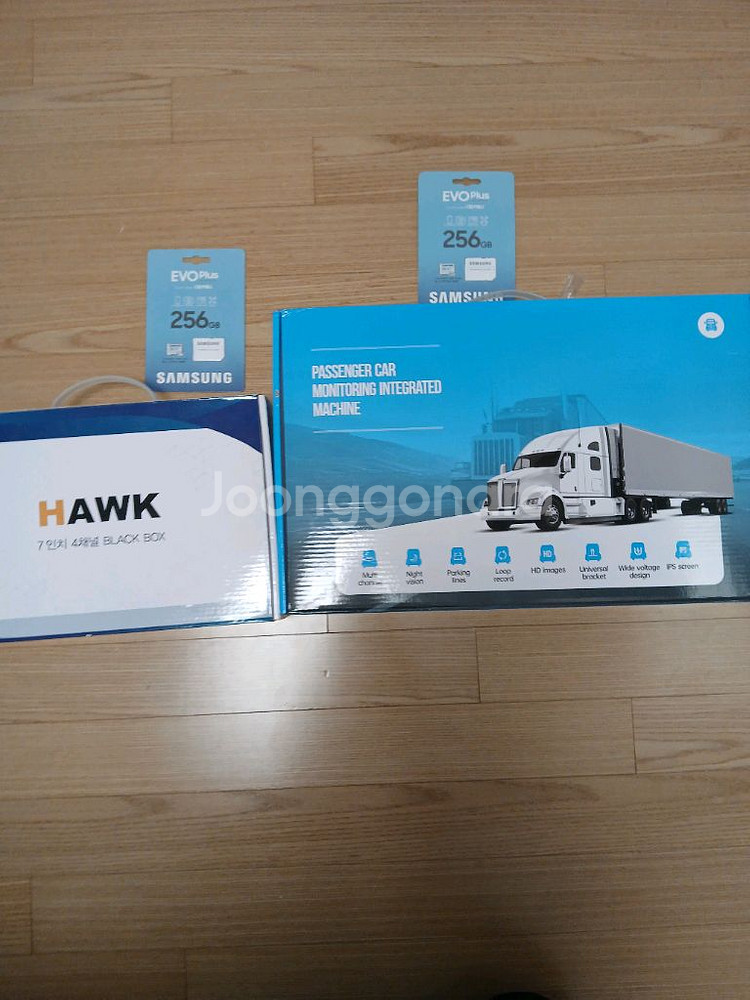 4채널 블랙박스 2대 256G--0