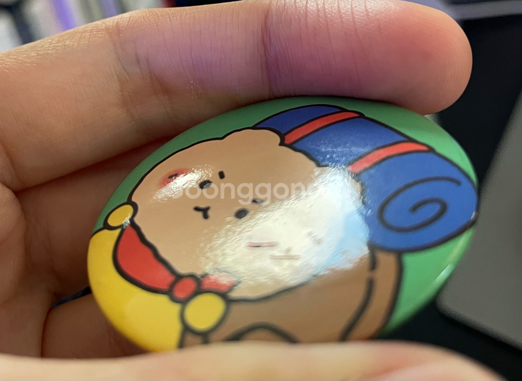 망곰이 핀뱃지 캔뱃지 팝업특전--1