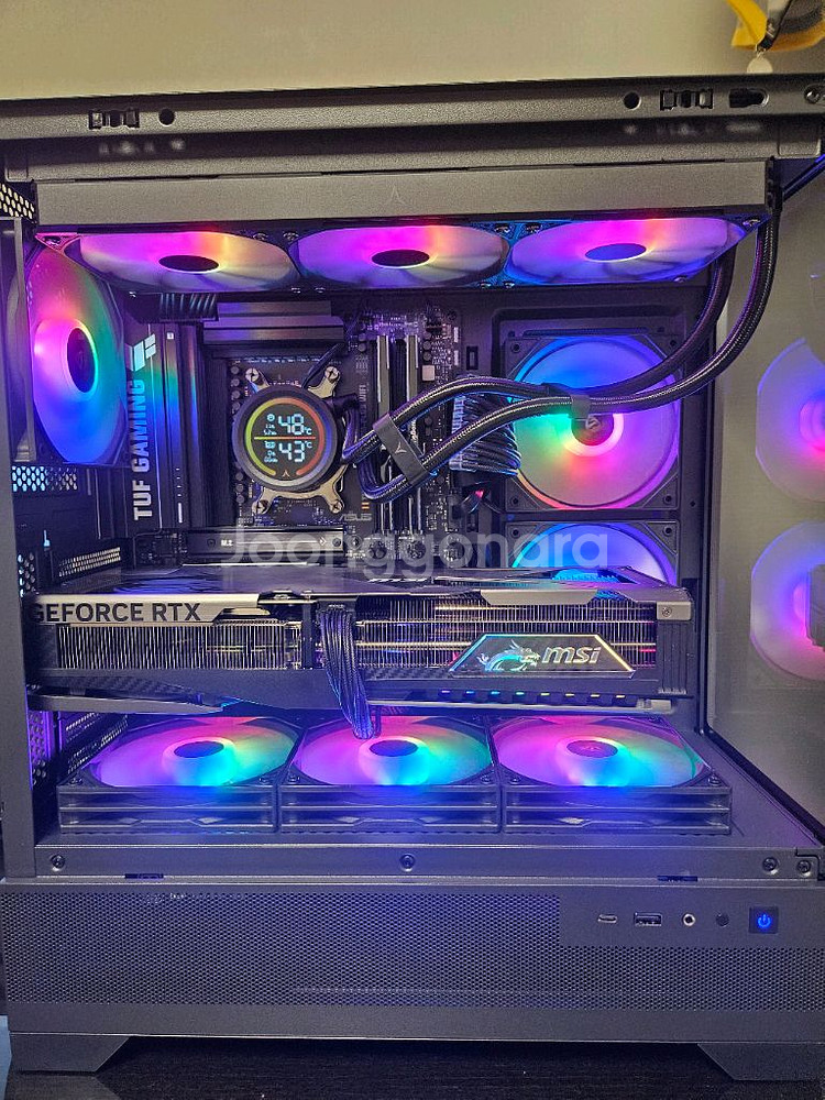 9800x3d, b850m wifi, 5080 뱅가드--0