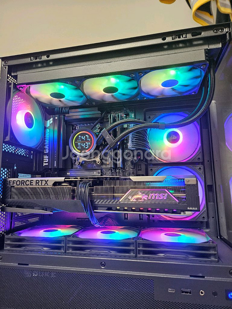 9800x3d, b850m wifi, 5080 뱅가드--2