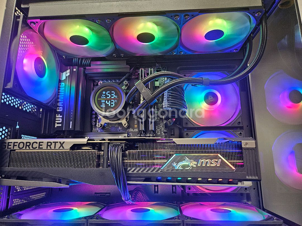 9800x3d, b850m wifi, 5080 뱅가드--3