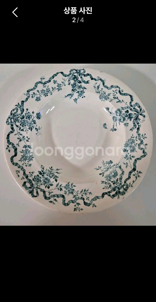 롱위 프렌치 접시--1