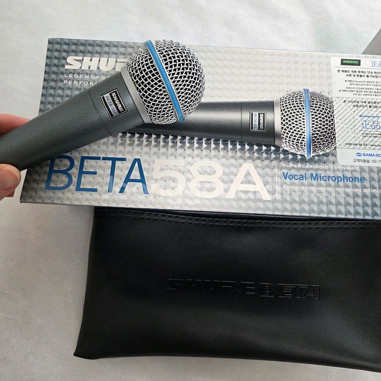 슈어 Beta58a 다이나믹 유선마이크--0