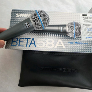 슈어 Beta58a 다이나믹 유선마이크