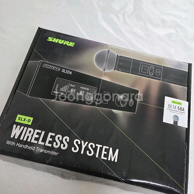 슈어 SLXD Beta58a 무선마이크--1