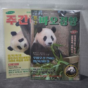 바오패밀리 푸바오 책받침