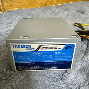 THESSEN 600PW 파워서플라이