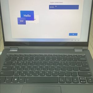 레노버 14인치 터치스크린 노트북 팝니다.