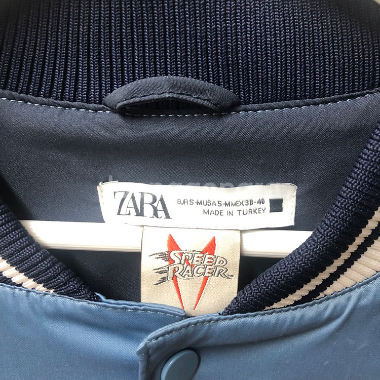 ZARA x SPEED RACER 콜라보 봄버 자켓 M--9