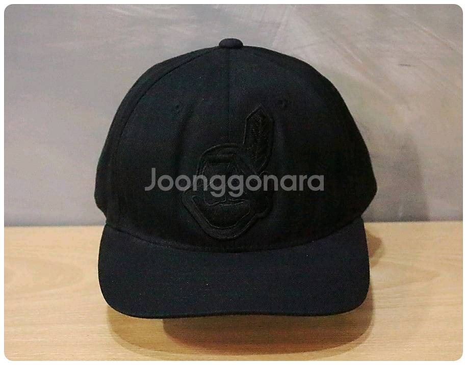 [M-XL] MLB 클리브랜드 인디언스 자수 로고 볼캡--1