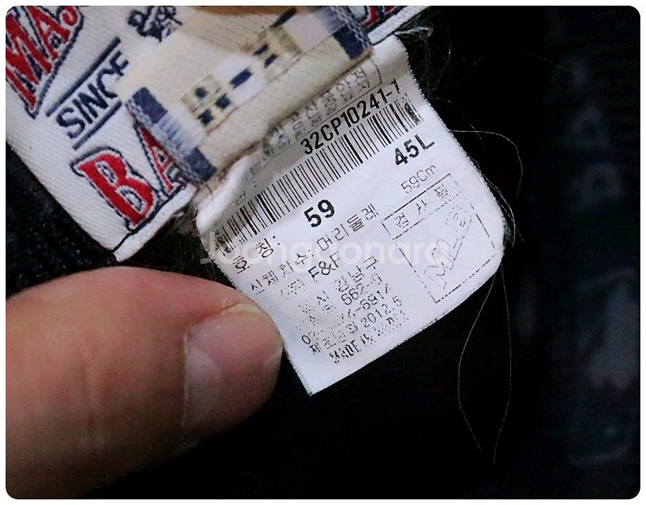[M-XL] MLB 클리브랜드 인디언스 자수 로고 볼캡--8