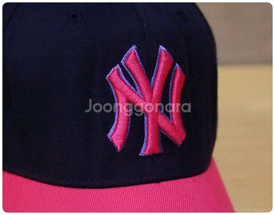 [XS-S] MLB 뉴욕 양키스 자수 로고 볼캡--5