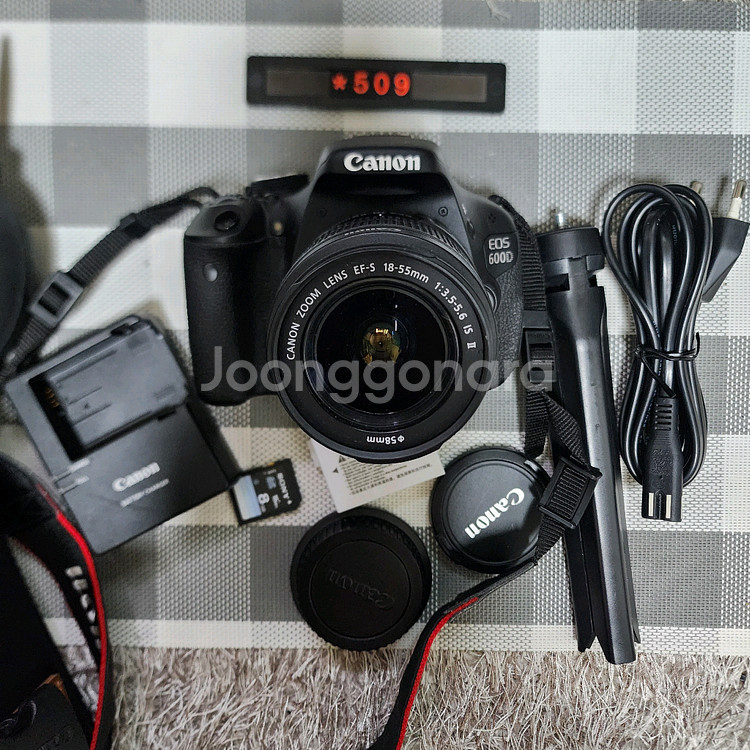 캐논 EOS 600D 디지털카메라 가방 세트--0