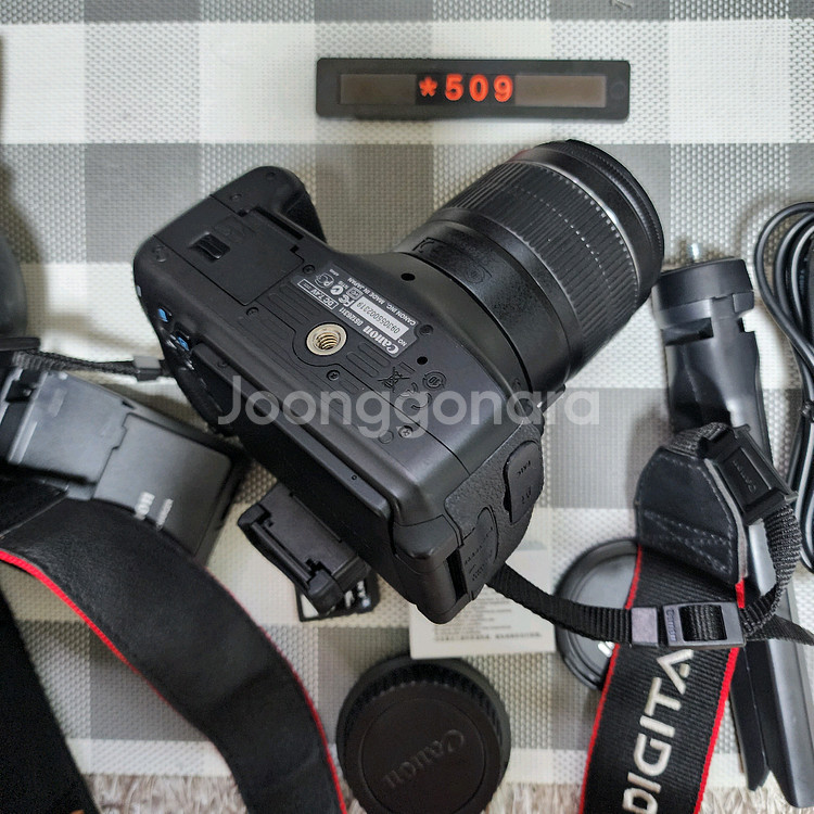 캐논 EOS 600D 디지털카메라 가방 세트--5