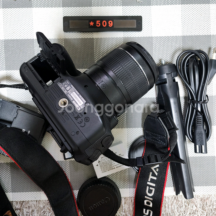 캐논 EOS 600D 디지털카메라 가방 세트--6
