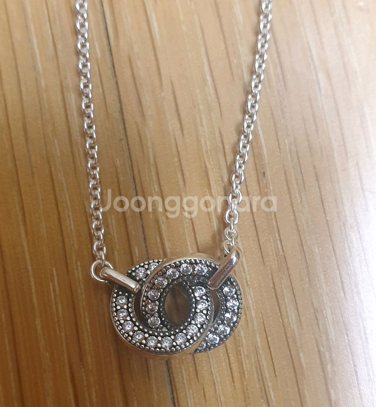 판도라 목걸이 392736C01 중고제품--2