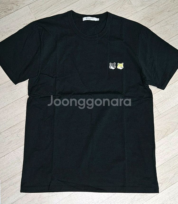 메종키츠네 더블 폭스 헤드 반팔 [2XL]--0