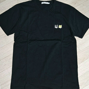 메종키츠네 더블 폭스 헤드 반팔 [2XL]