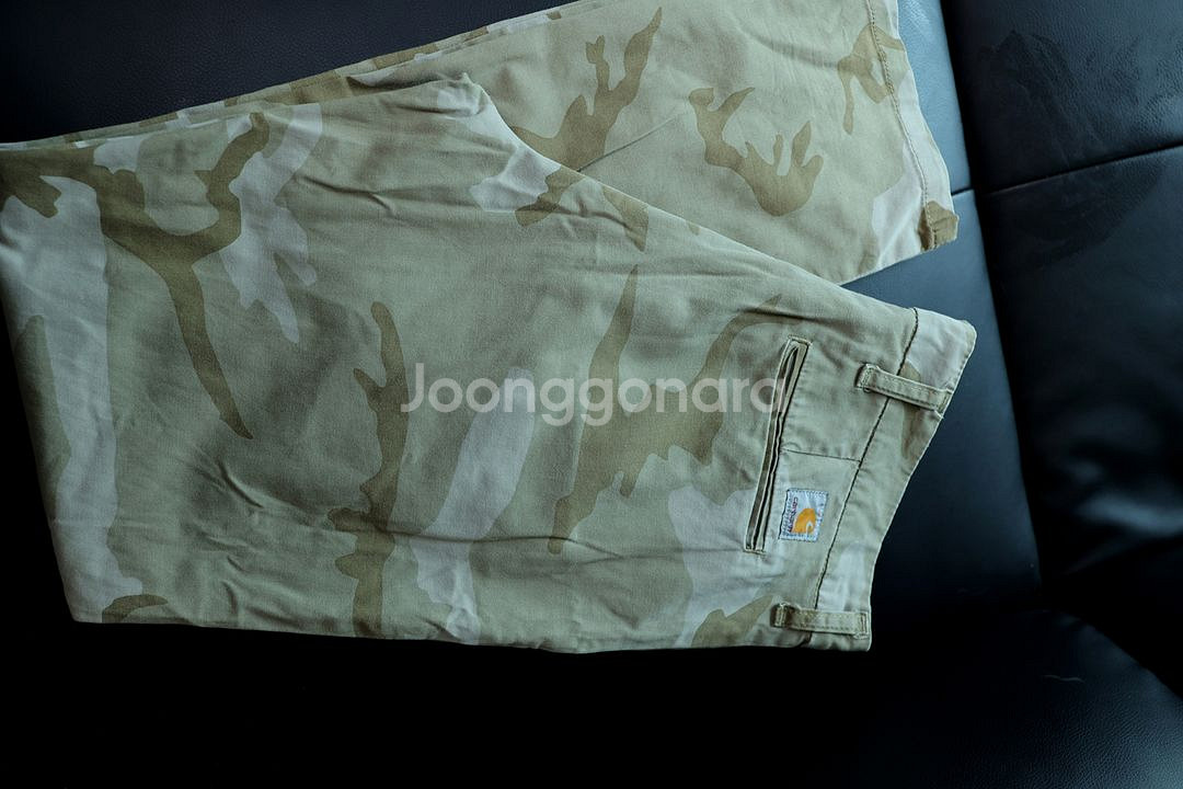 (정품) 칼하트 카모 펜츠 33~34--2