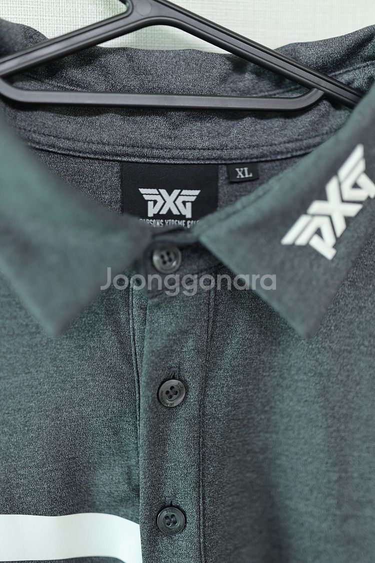 골프웨어 PXG 남성 기능성 긴팔 폴로셔츠 (XL)--5