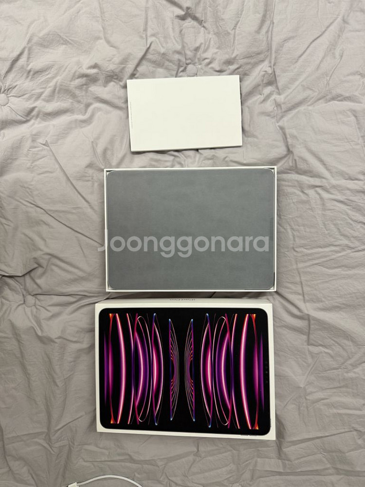 아이패드 프로 11 m2 256GB 스페이스그레이 풀박--4