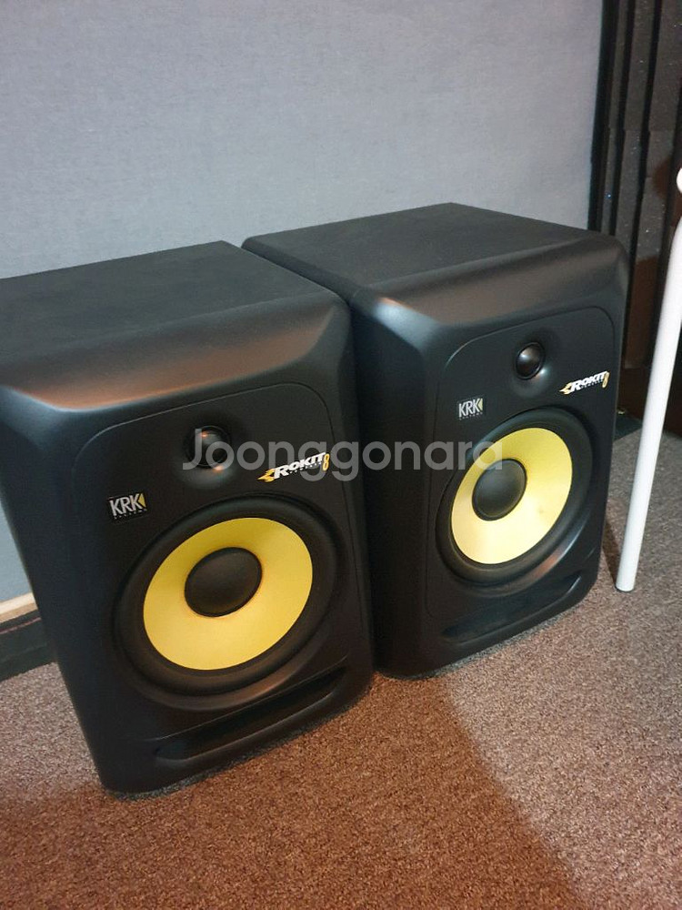 krk rokit 8 모니터링 스피커--0