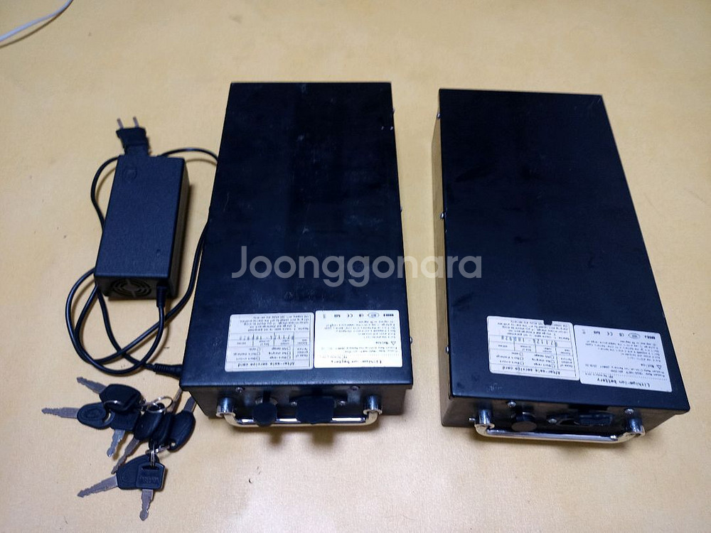 할리전동스쿠터 배터리 60V 20Ah 2개--3