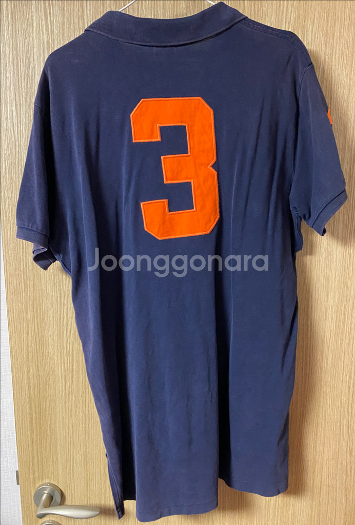 폴로 랄프로렌 빅포니 커스텀핏 네이비색 반팔 폴로셔츠--5