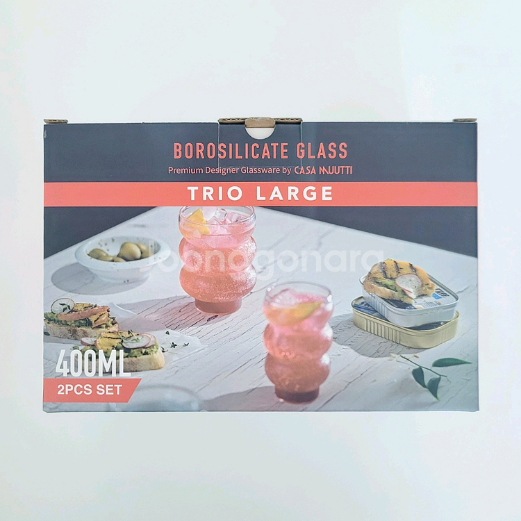 까사무띠 싱글월 트리오L 400ml 2P 세트--6