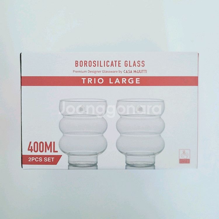 까사무띠 싱글월 트리오L 400ml 2P 세트--5