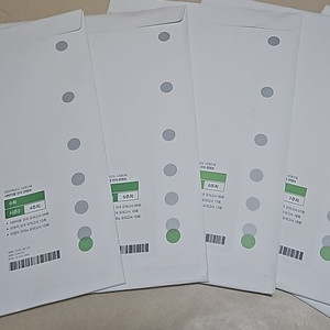 시대인재 모의고사 수학 4회,5회,6회,7회,8회