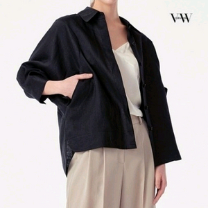 VERAWANG 가오리 린넨100% 자켓(M/F)