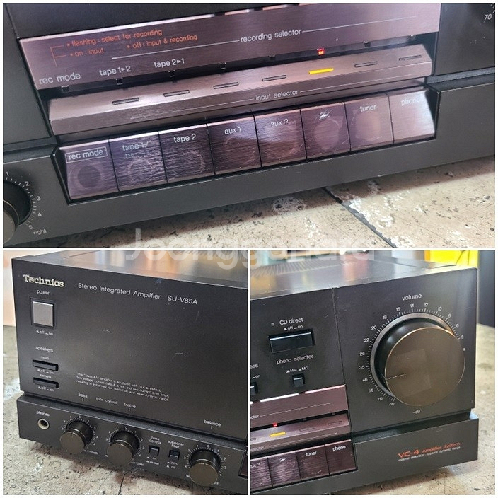 테크닉스(TEChnics)su-v85A인티엠프--2