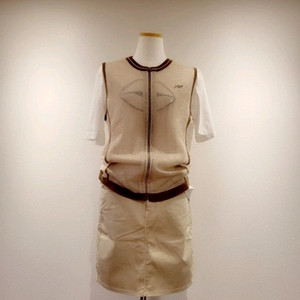 TOMMY HILFIGER H라인 스판 스컷 (6/M)