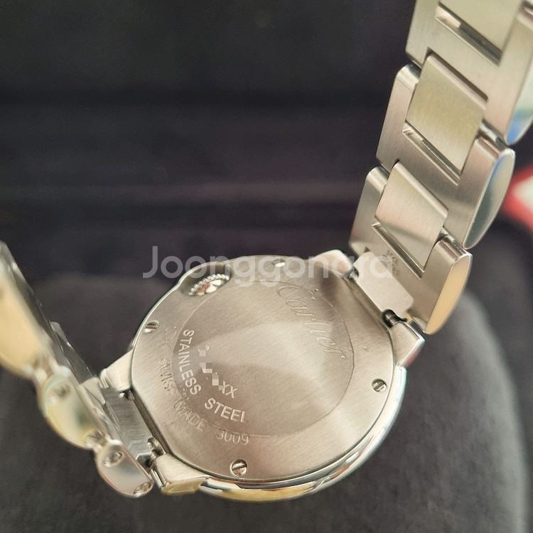 까르띠에 발롱블루 여성용 28mm 쿼츠 W69010Z4--7