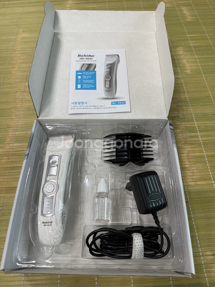 [안전결제][무료배송] 이발기 sbc-6630 2만원--4