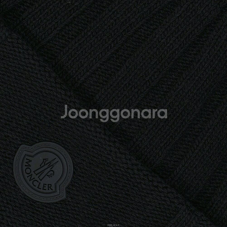 몽클레르 블랙 울 비니--1