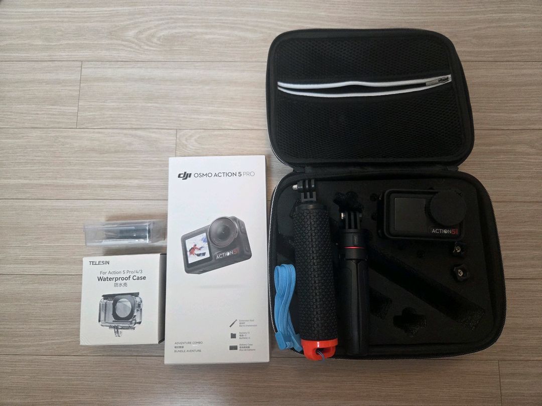 DJI 오즈모 액션5 어드벤처 콤보