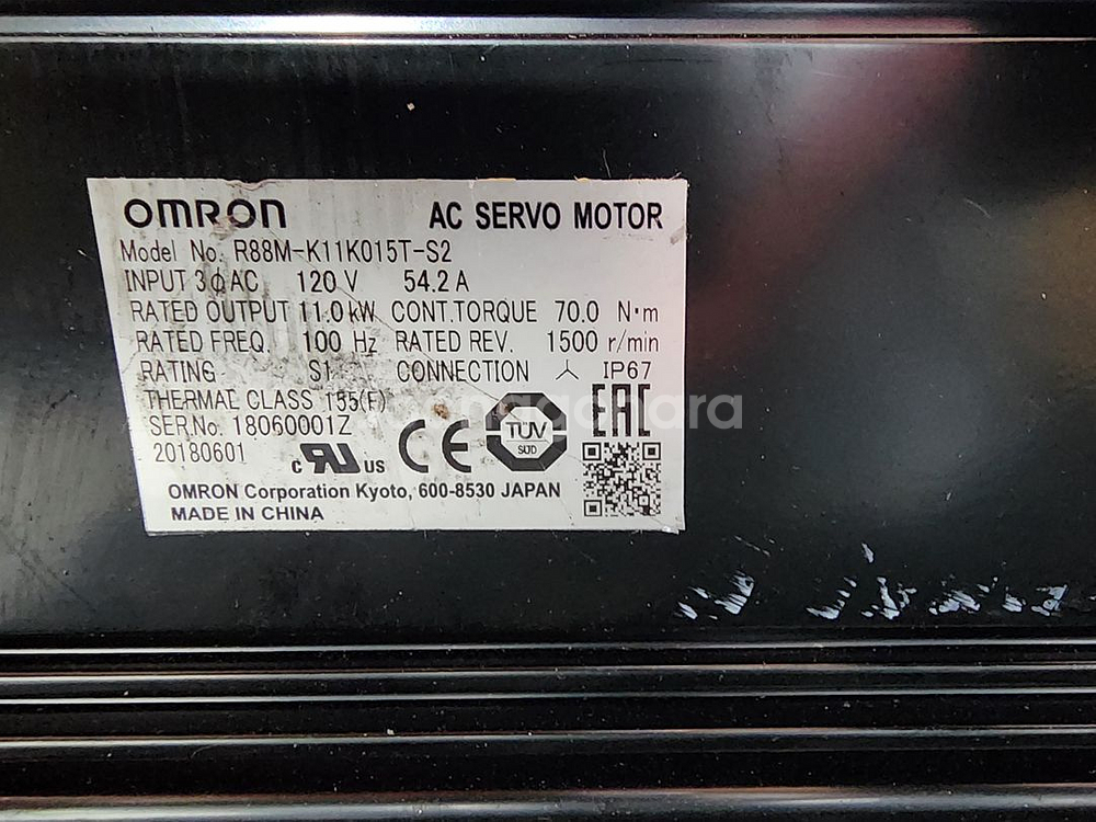 OMRON AC SERVO MOTOR--0